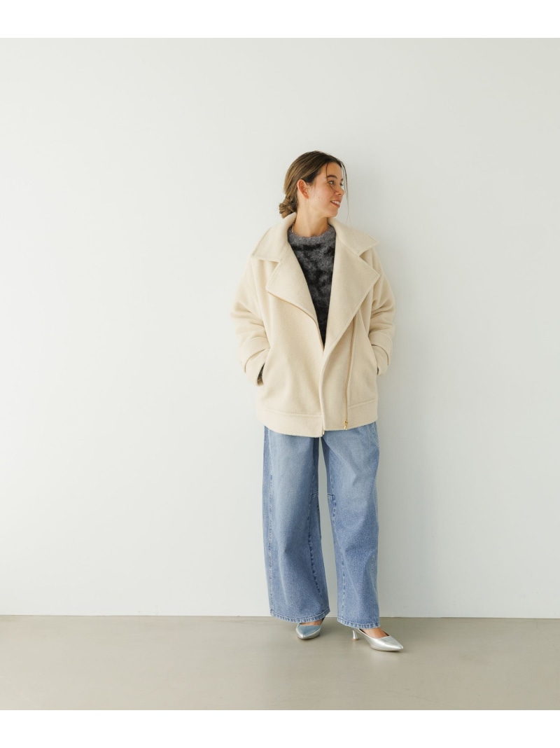 楽天市場】[軽い着心地]ウーリーライダースコート BAYFLOW ベイフロー