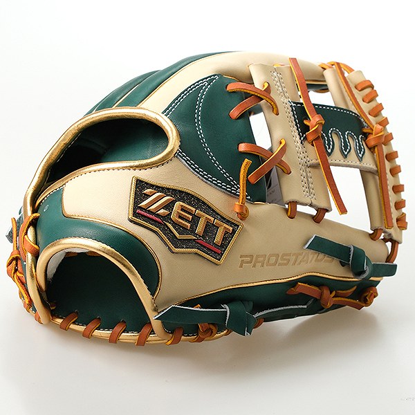 今宮モデル ZETT 軟式グローブ プロモデル 緑/ベージュ 楽天市場