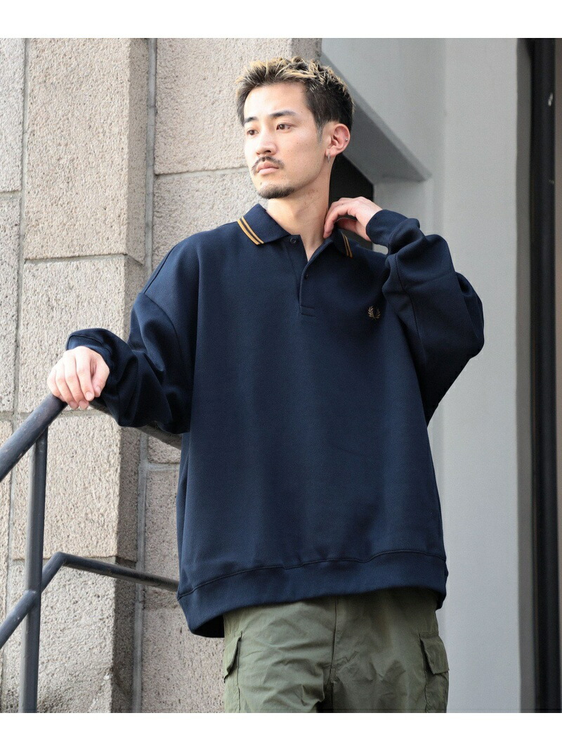 楽天市場】FRED PERRY * BEAMS / 別注 ピケ ロングスリーブ ポロシャツ