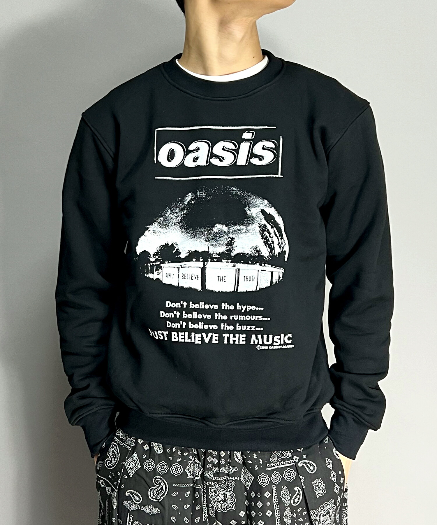 楽天市場】OASIS スウェット トレーナー 長袖 メンズ レディース