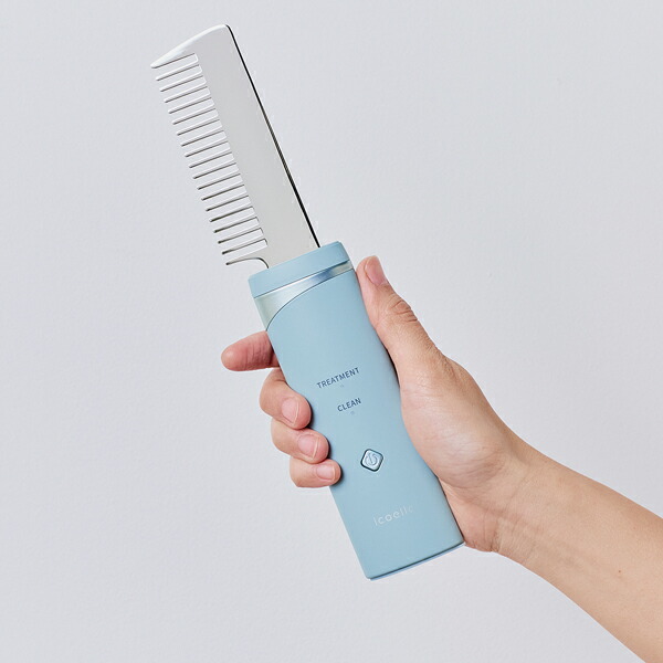 楽天市場】icoelle イコエル超音波リペアコーム 髪も頭皮も、梳かす
