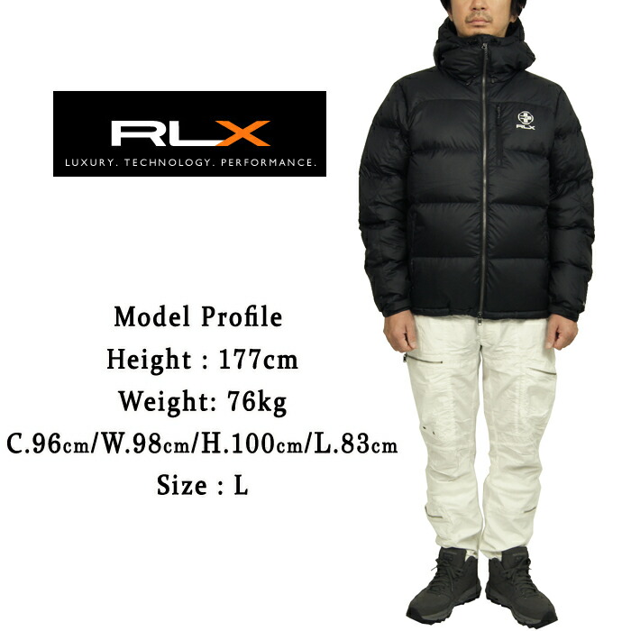 楽天市場】RLX ラルフローレン RLX フーデッド リップストップ ダウン