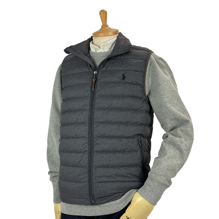 楽天市場】ラルフローレン POLO Ralph Lauren ダウン ベスト グレー