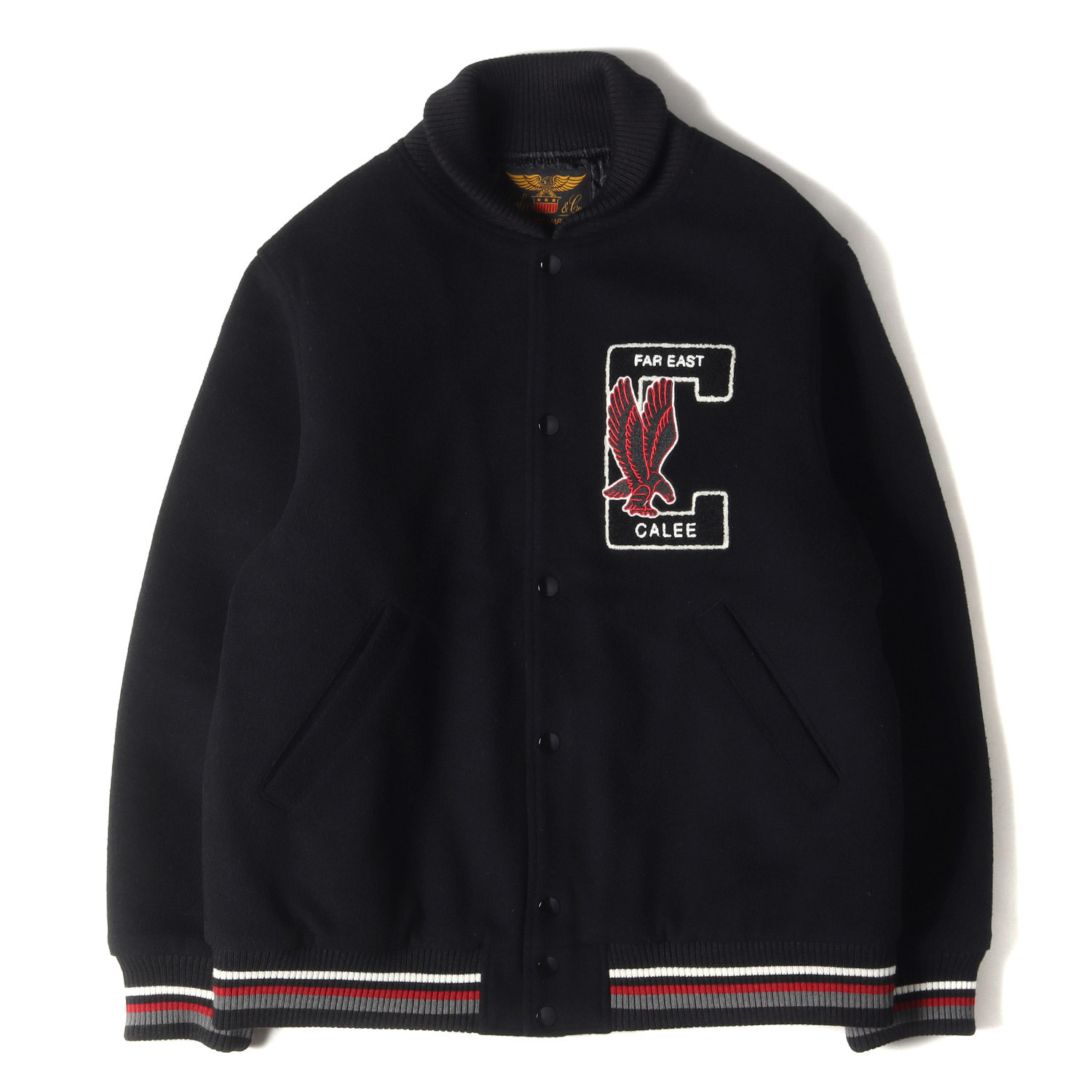 楽天市場】CALEE キャリー ジャケット サイズ:M イーグル ワッペン