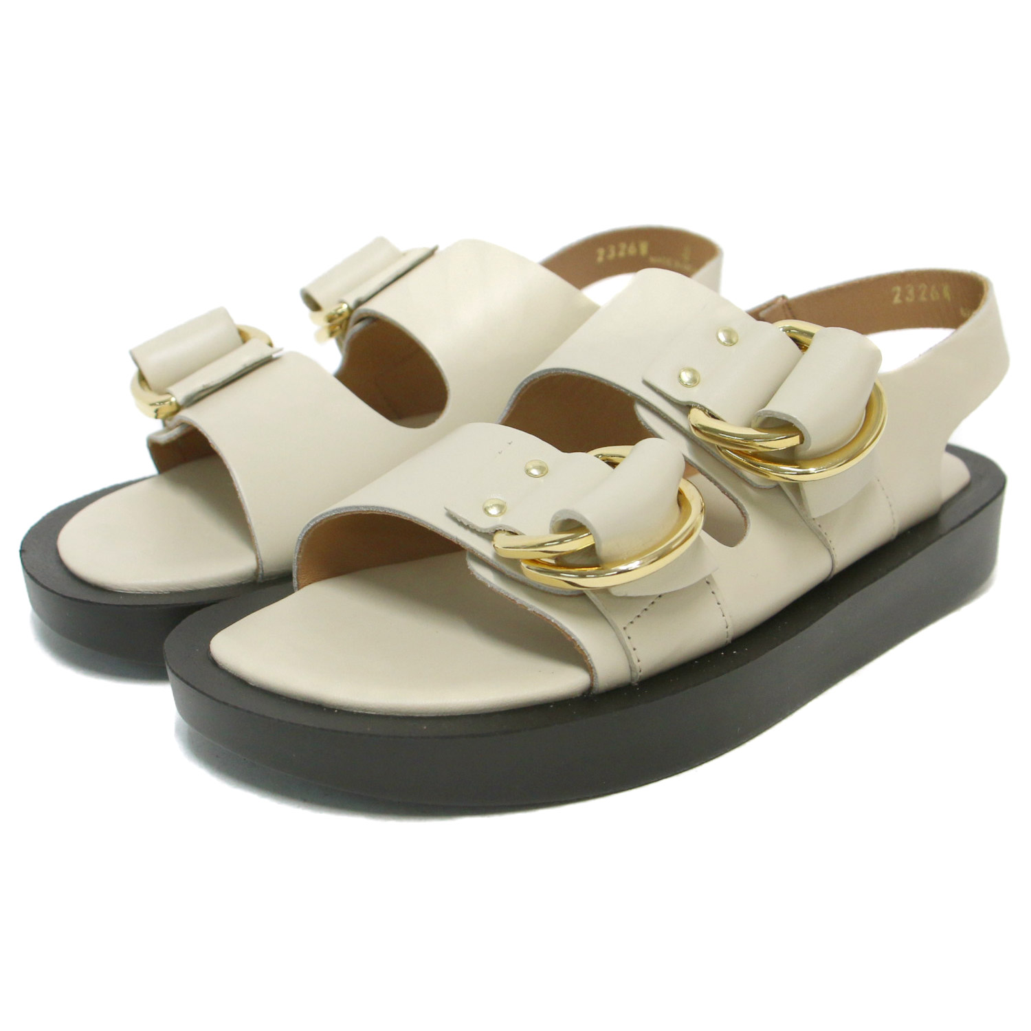 楽天市場】CAMINANDO カミナンド サンダル オフホワイト 38(24.5cm) 24