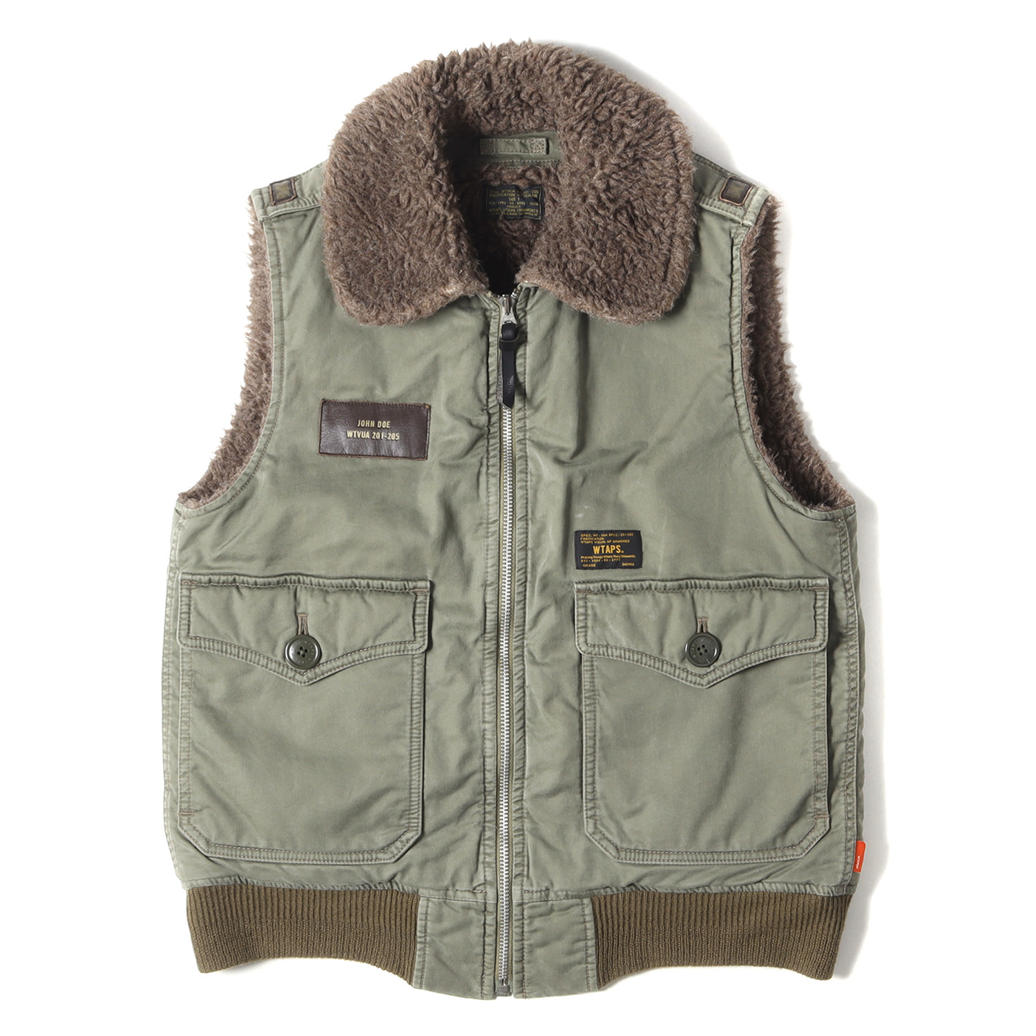 楽天市場】WTAPS ダブルタップス ベスト サイズ:S アルパカウールボア