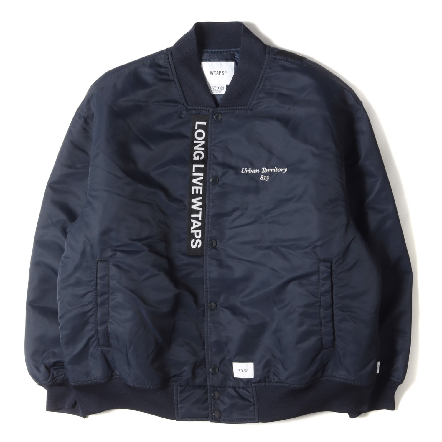 楽天市場】WTAPS ダブルタップス ジャケット サイズ:L 22AW テープロゴ