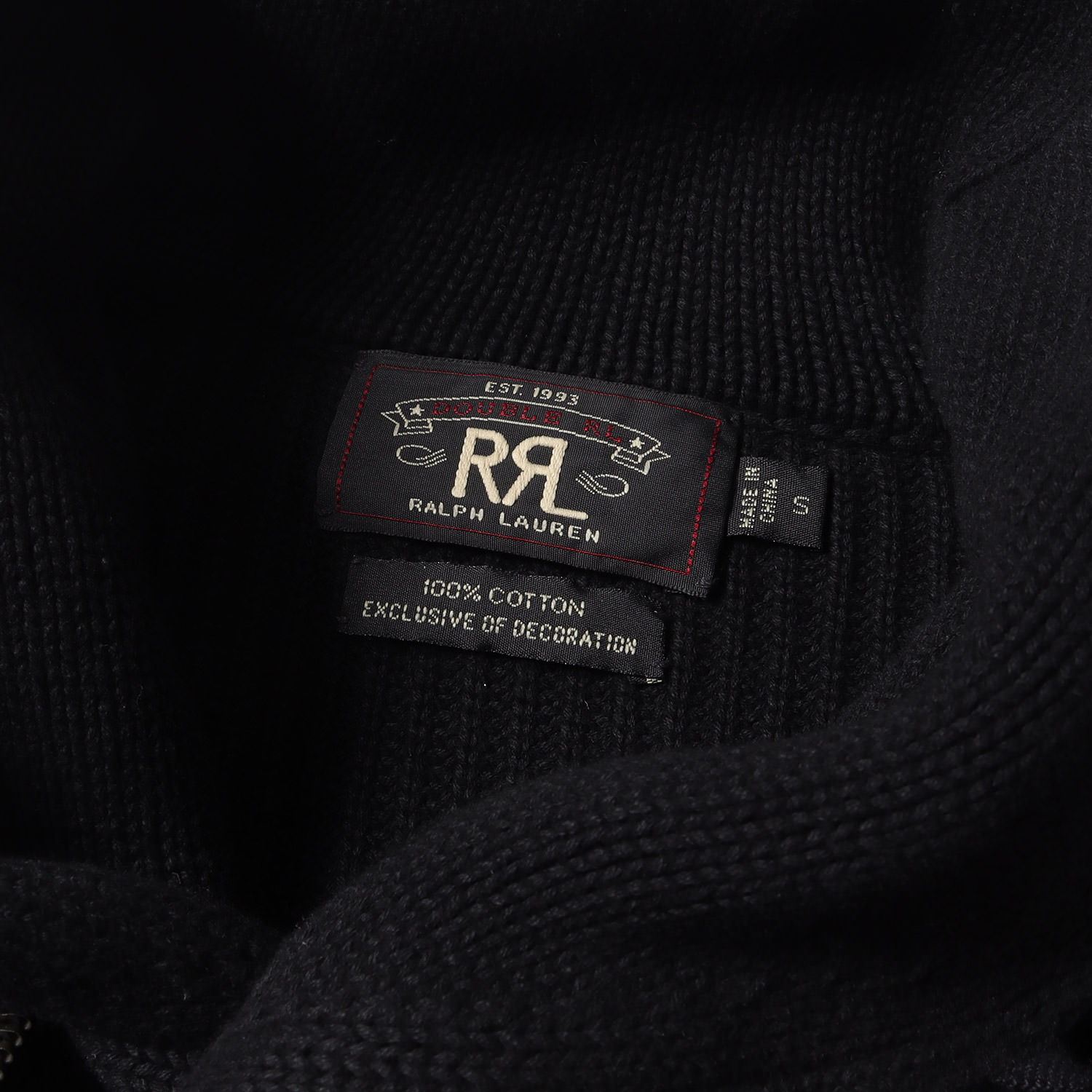 楽天市場】RRL ダブルアールエル ニット サイズ:S ショールカラー