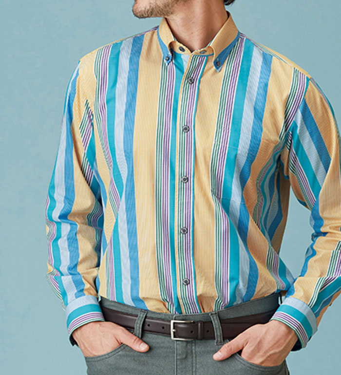 楽天市場】シャツ メンズ ＜コムルヴァン・オム＞毎日快適ソフト