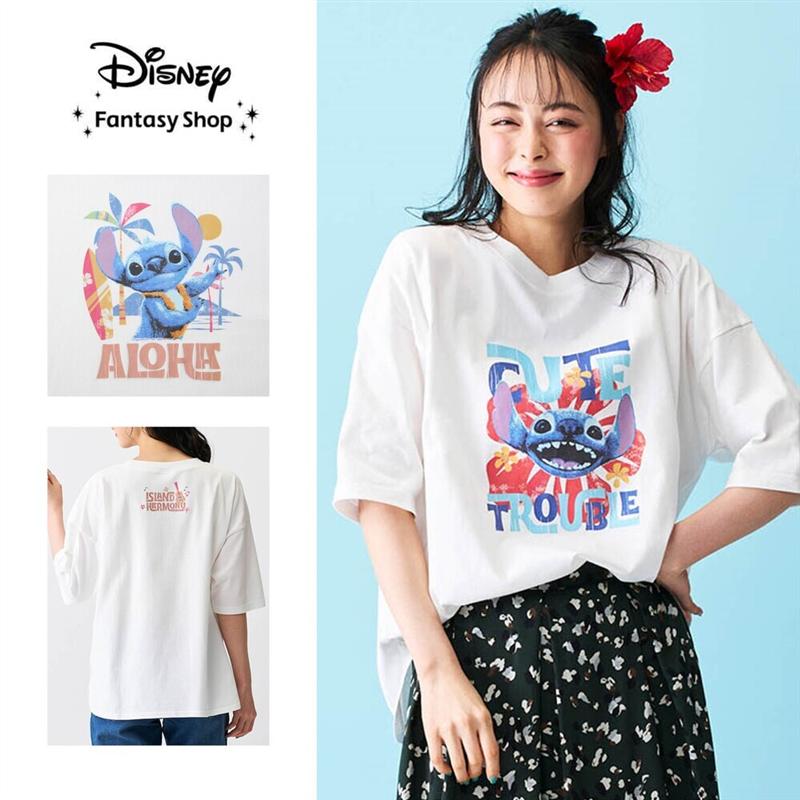 楽天市場】【Disney】 ディズニー ワイドシルエットTシャツ