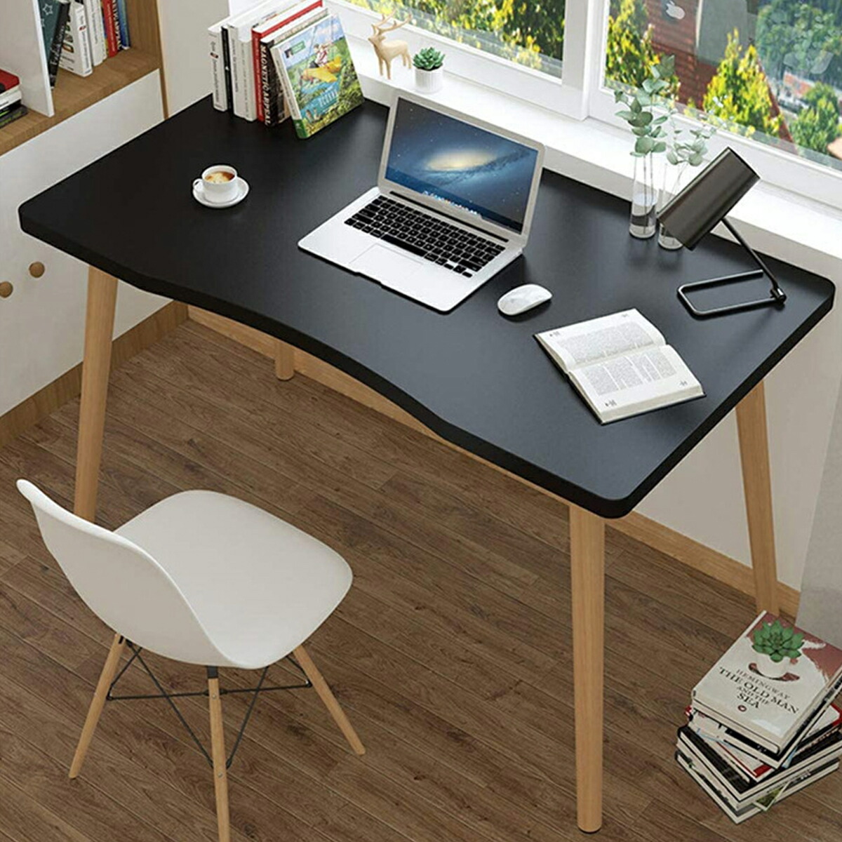 楽天市場】デスク パソコンデスク 勉強机 80CM*50CM*73CM ブラック 机