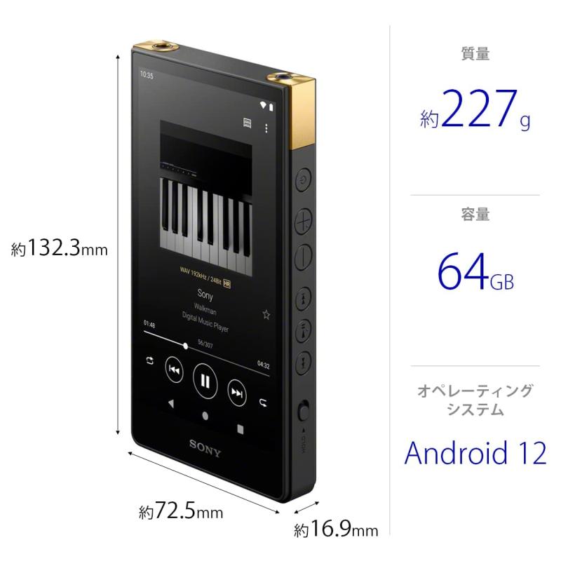 楽天市場】ソニー(SONY) ウォークマン 64GB ZXシリーズ NW-ZX707