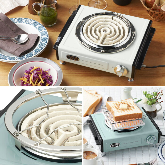 楽天市場】（土・日発送可） Toffy トフィー 卓上電気こんろ / K-SV1