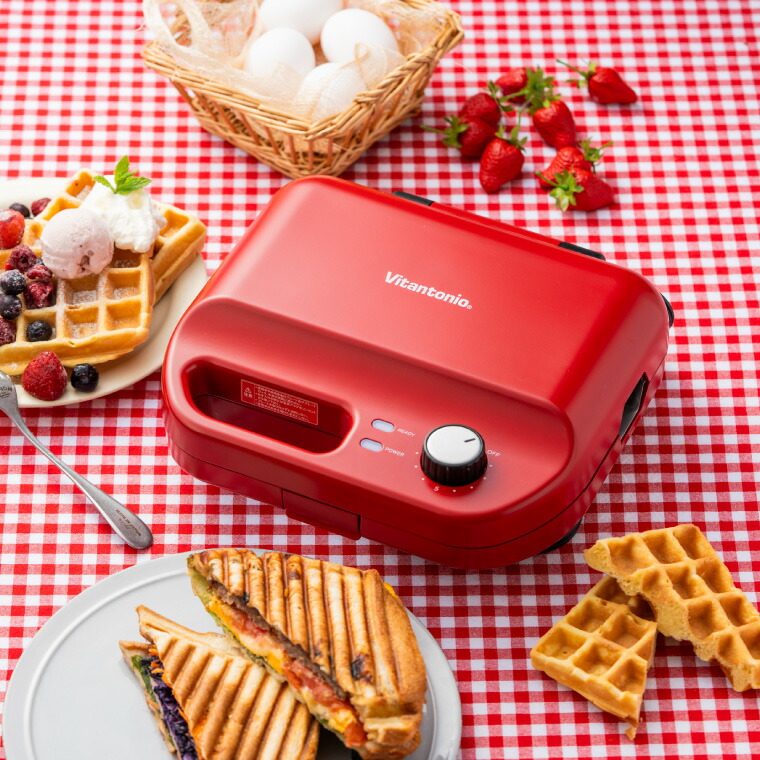 楽天市場】（土・日発送可） ビタントニオ ワッフルメーカー