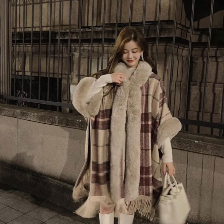 楽天市場】ポンチョ ケープコート ポンチョ風 コート マント