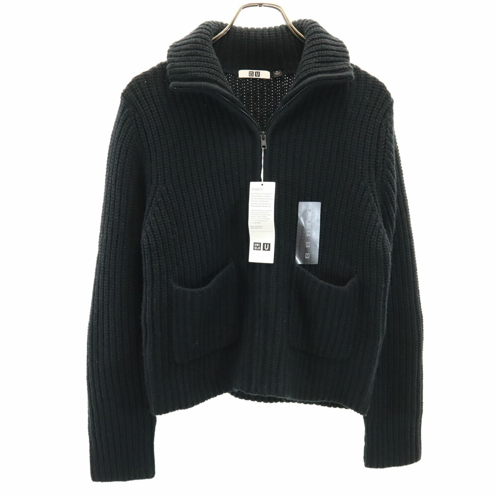 楽天市場】未使用 ユニクロユー ラムブランド 長袖 ニットジャケット M