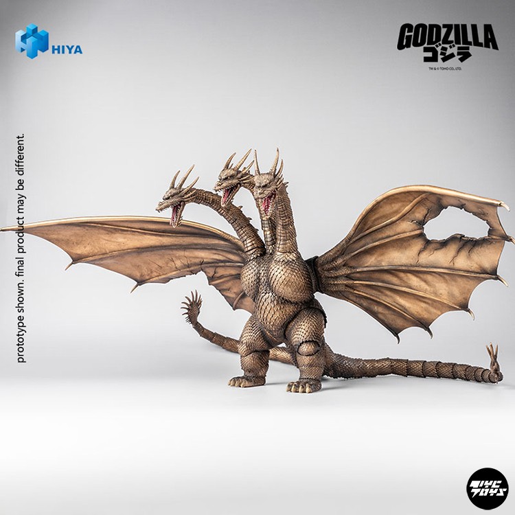 楽天市場】HIYA TOYS ゴジラシリーズ キングギドラ1991 戦損版2.0 可動