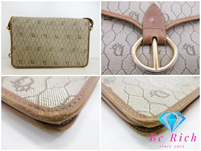 楽天市場】クリスチャン ディオール ショルダーバッグ ベージュ 茶