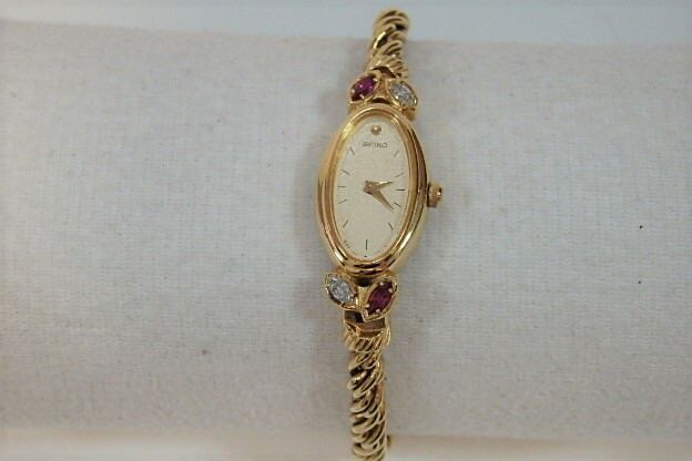 楽天市場】セイコー SEIKO レディース 腕時計 1E20-5760 オーバル