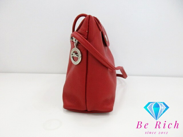 楽天市場】美品 ロンシャン LONGCHAMP ショルダーバッグ ポシェット ル