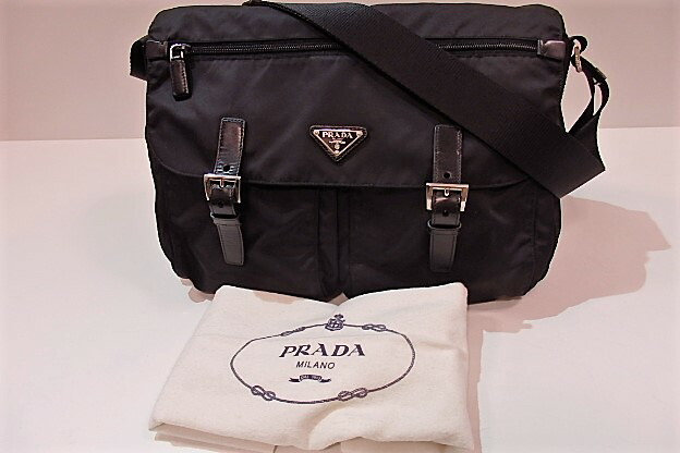楽天市場】プラダ PRADA ショルダーバッグ BT1738 ポコノ ブラック 黒
