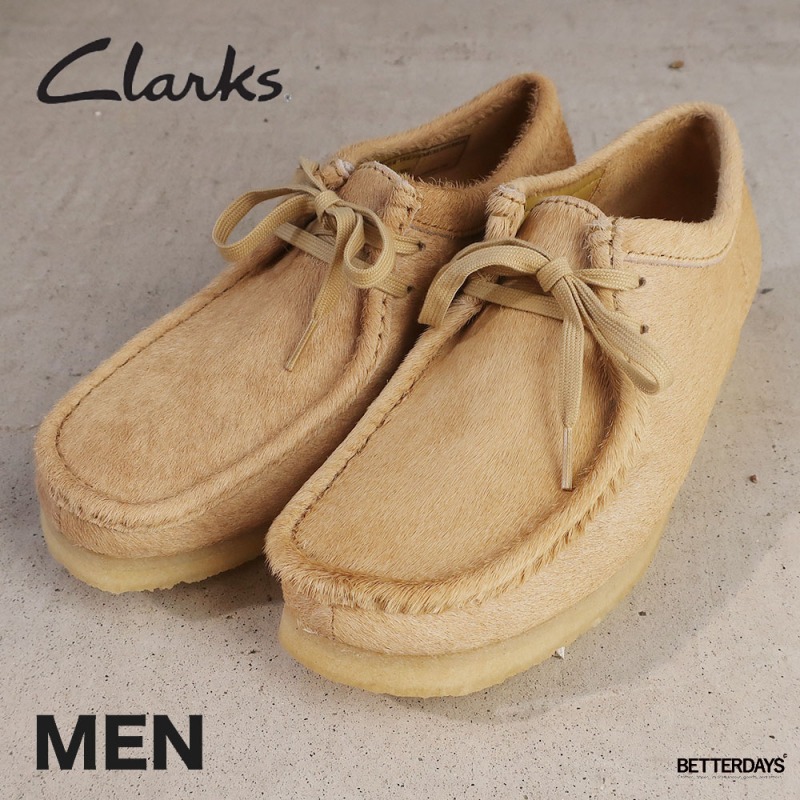 楽天市場】クラークス ワラビー メンズ Wallabee Maple Hair On CLARKS
