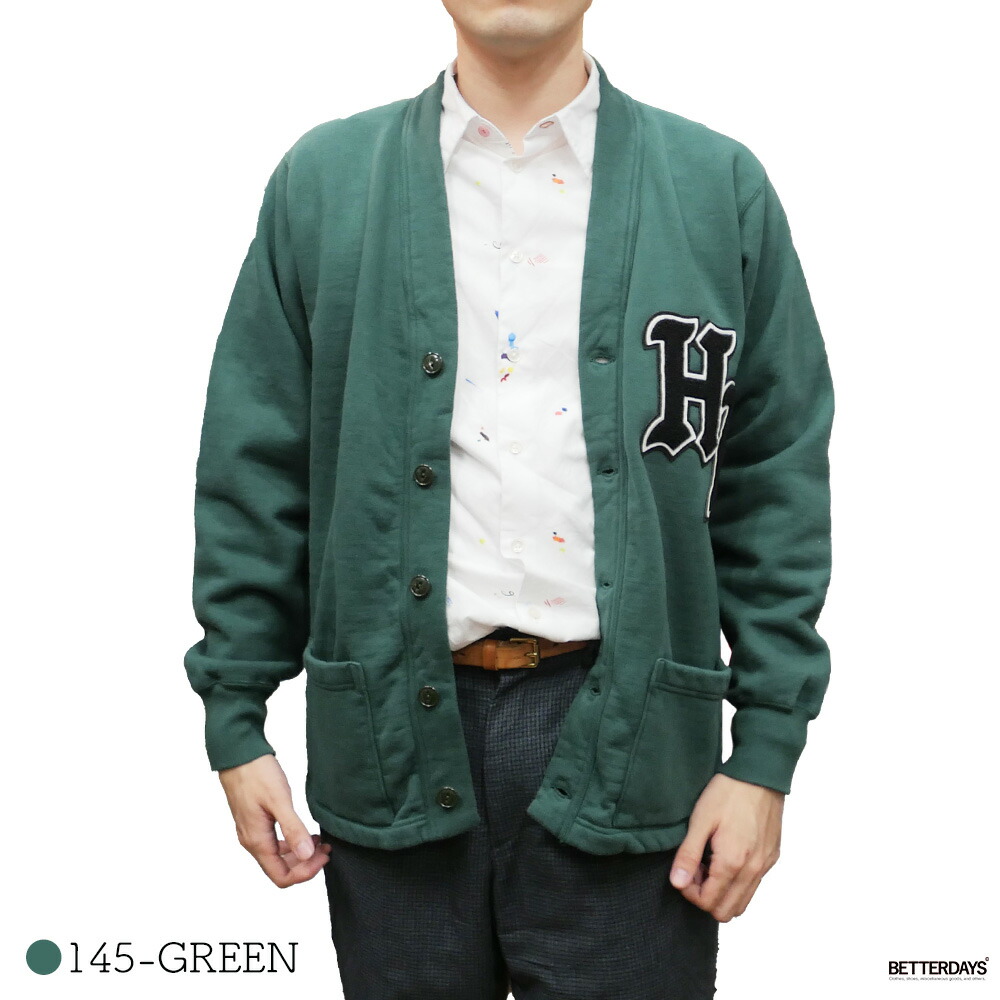 楽天市場】スウェットカーディガン メンズ SWEAT BUTTON FRONT