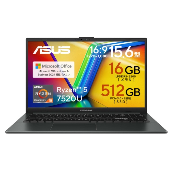 楽天市場】ノートパソコン オフィス asus dvdの通販