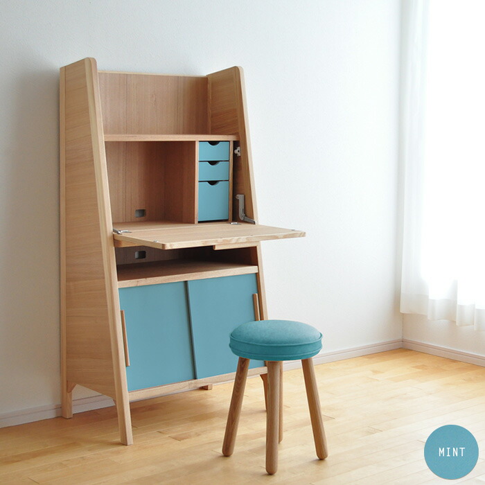 楽天市場】70cm幅 ライティングデスク スツール セット 大雪木工