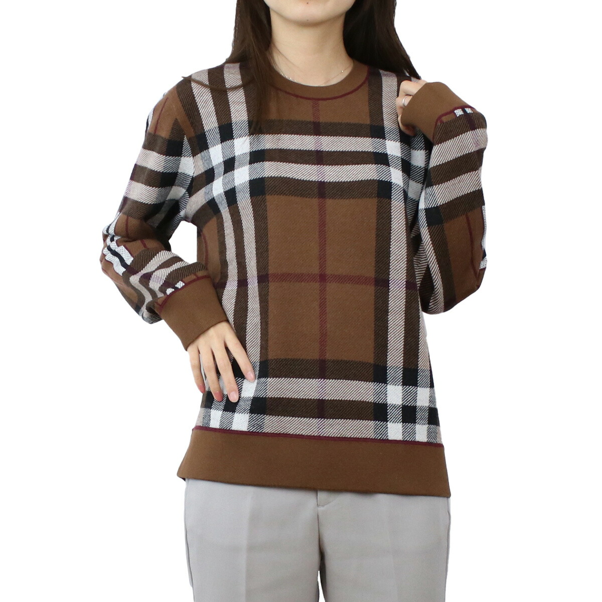 楽天市場】BURBERRY バーバリー ニット 8058524 A8900 レディース