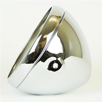 楽天市場】7インチルーカスタイプヘッドライトケース クローム GOODS