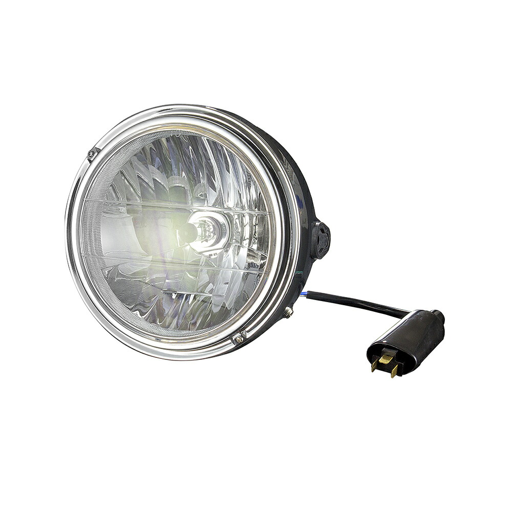 楽天市場】汎用 180φ マルチリフレクターヘッドライトAssy バイク