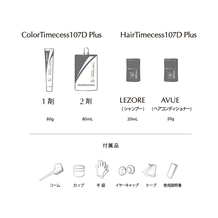 楽天市場】カラータイムセス 107D Plus ホームプログレス （全4色