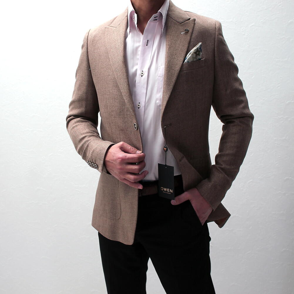 楽天市場】テーラードジャケット ブレザー 秋冬 ツイード調