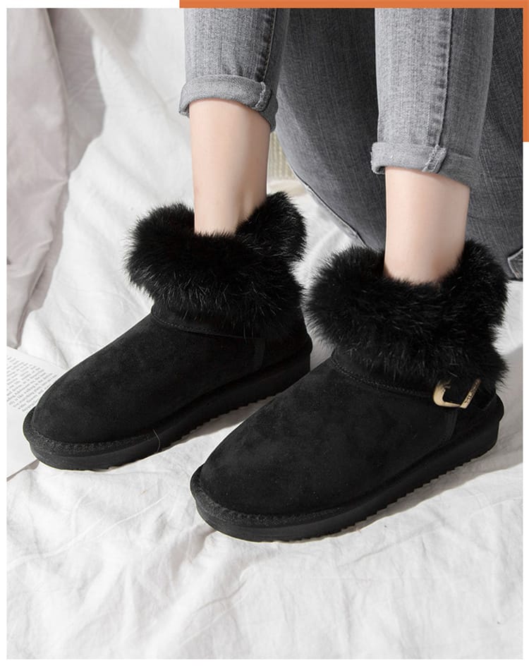 楽天市場】ムートンブーツ スノーブーツ もこもこ ショート ショート