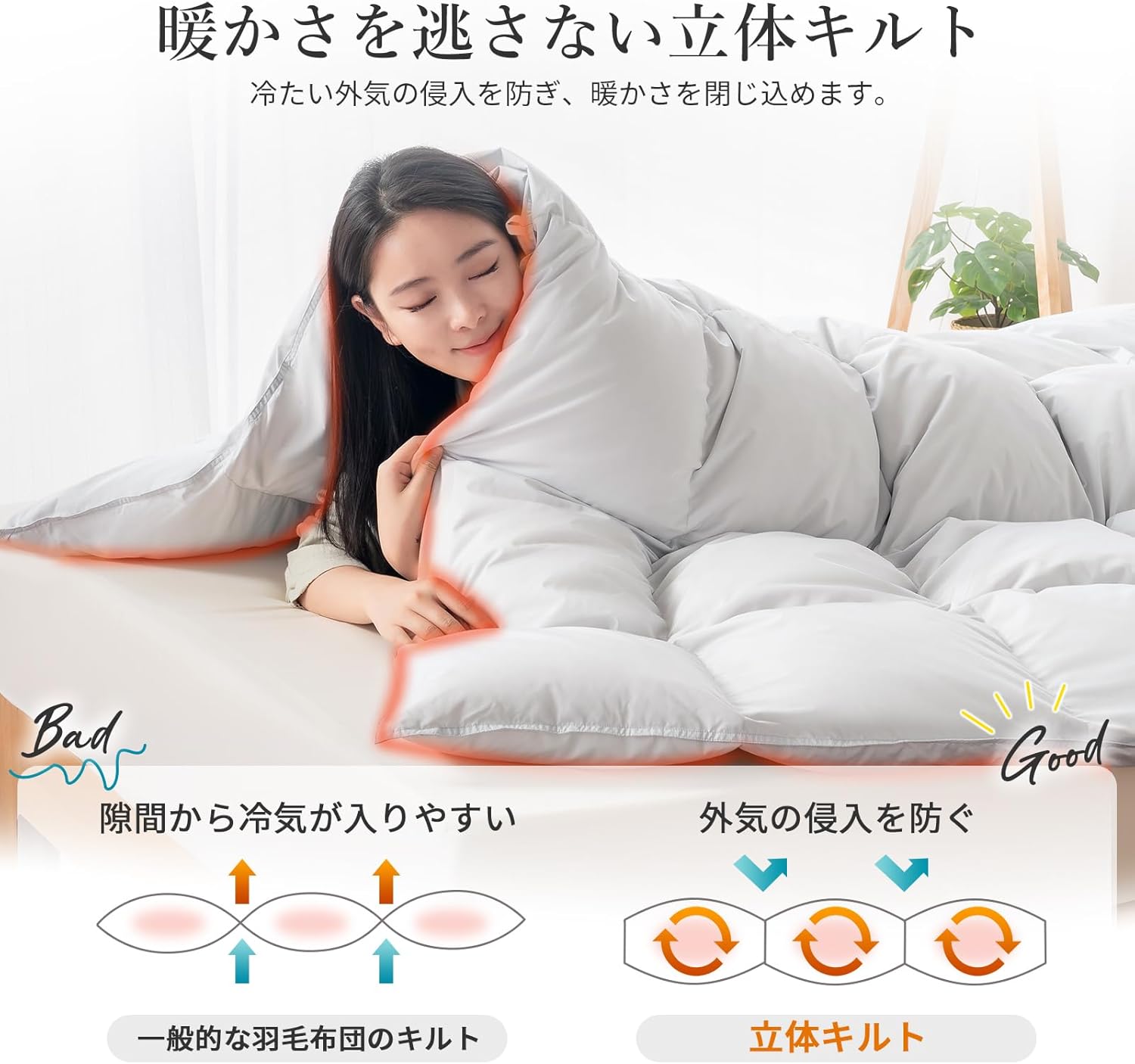 楽天市場】羽毛布団 ホワイトダックダウン85% ダブル 190x210【ライト