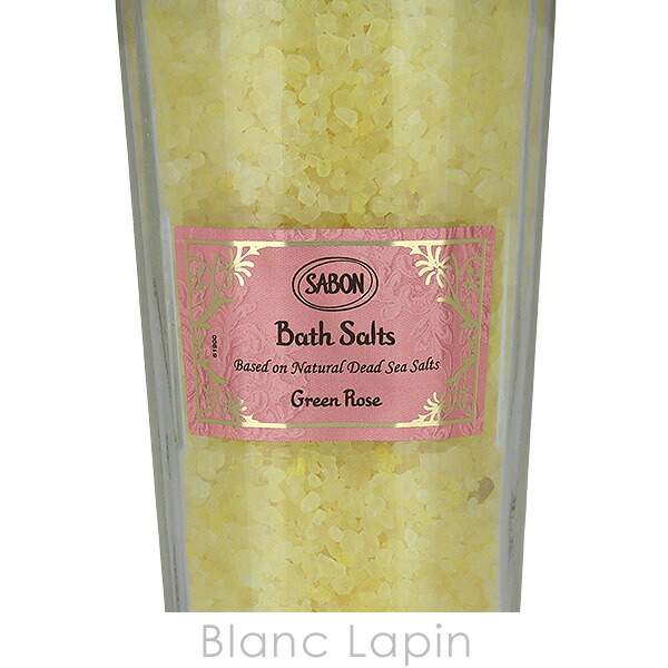 楽天市場】サボン SABON バスソルト グリーン・ローズ 300g 入浴剤