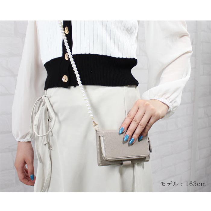 楽天市場】スマホショルダー ネックストラップ 携帯 ストラップ パール