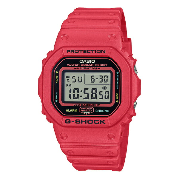 楽天市場】還暦祝いに名入れ刻印付 ＞ 赤いGショック メンズ 腕時計