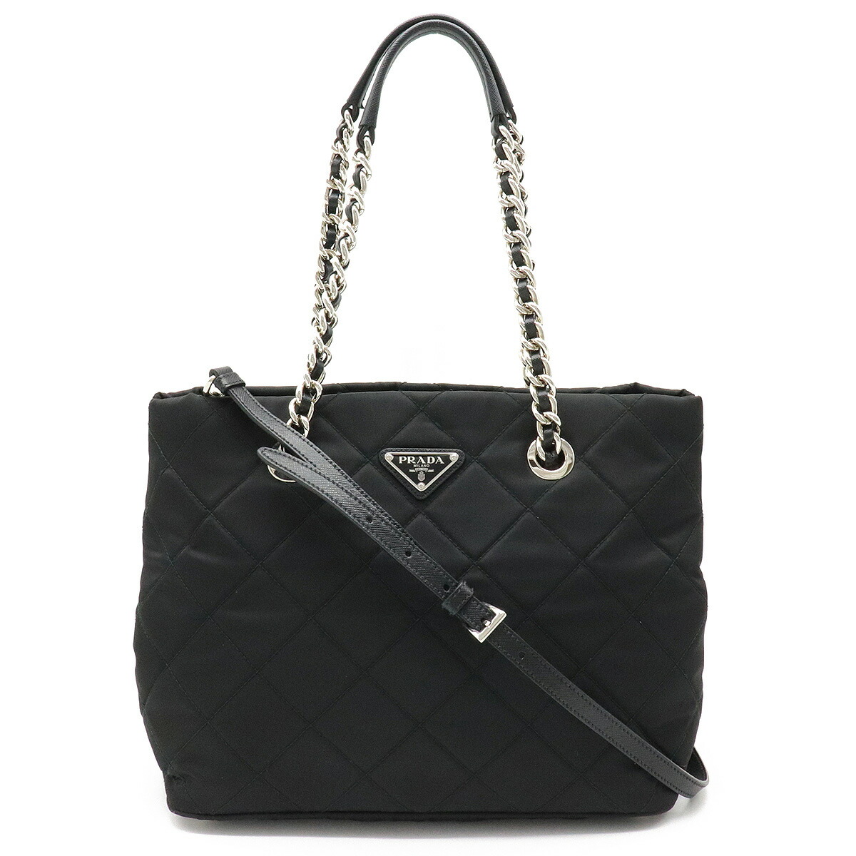 楽天市場】【バッグ】PRADA プラダ キルティング トートバッグ