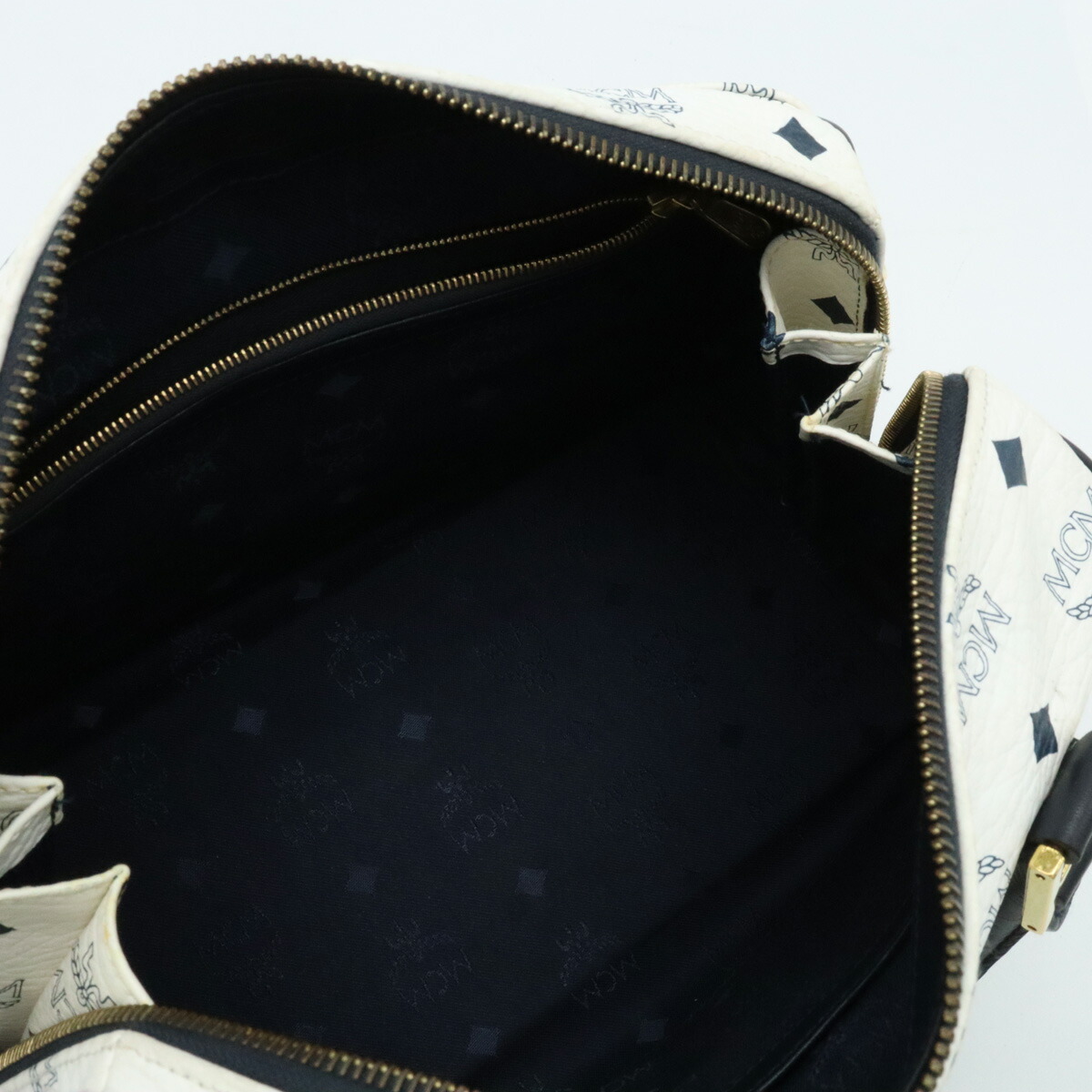 楽天市場】【バッグ】MCM エムシーエム ロゴグラム ミニボストン