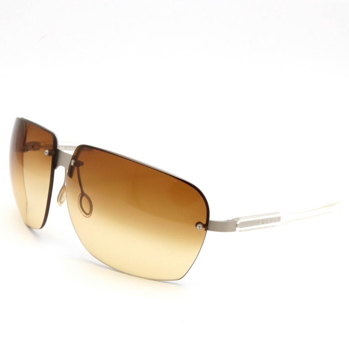 楽天市場】PRADA プラダ サングラス アイウェア ブラウン