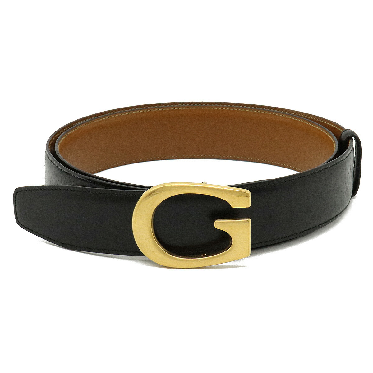 楽天市場】GUCCI グッチ Gバックル ベルト リバーシブル レザー