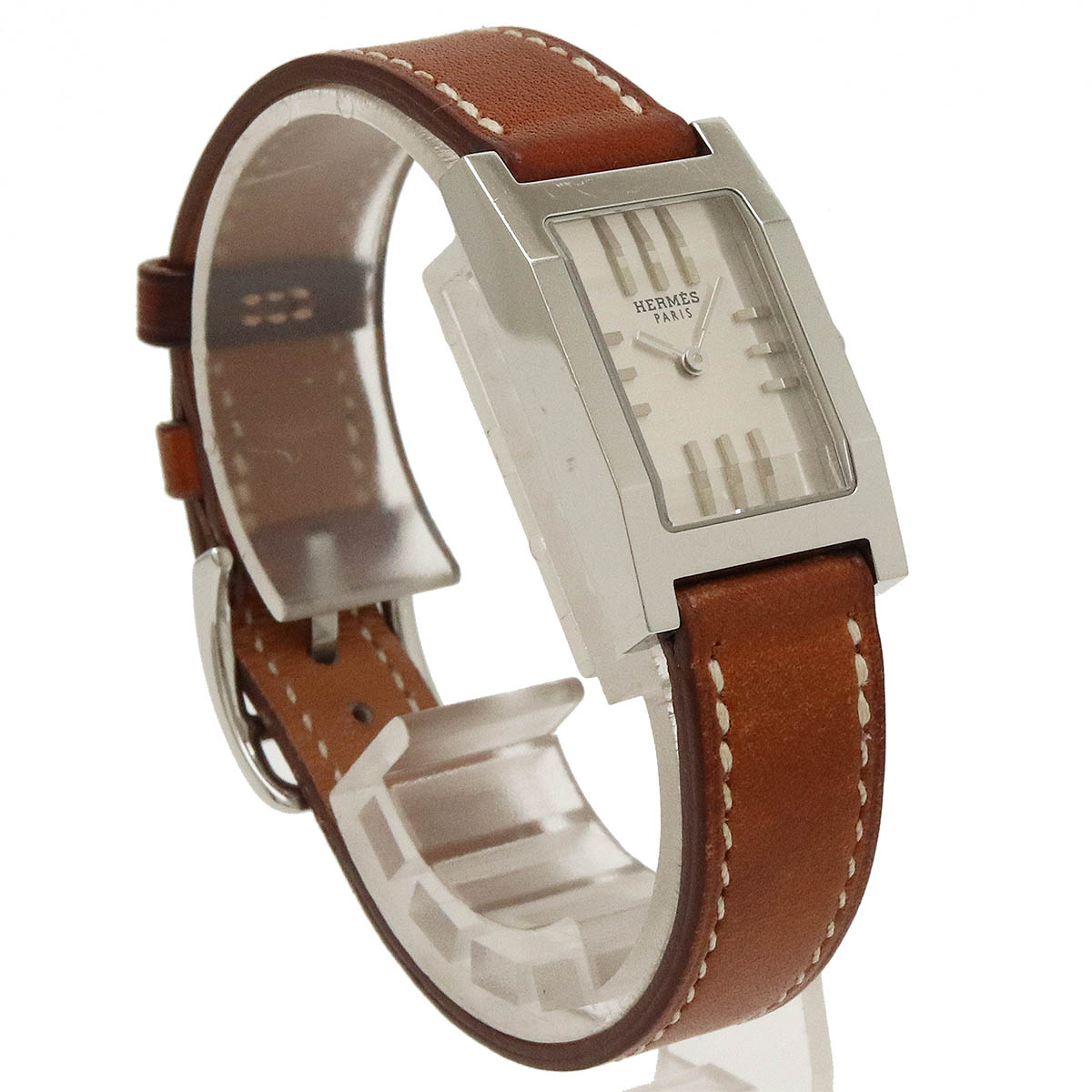 楽天市場】【ウォッチ】HERMES エルメス タンデム シルバー文字盤 SS