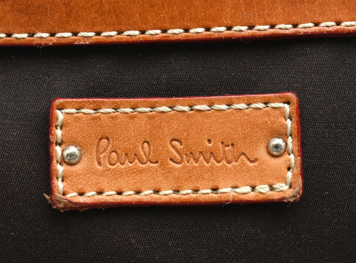楽天市場】【バッグ】Paul Smith ポール スミス ナイロン レザー 書類