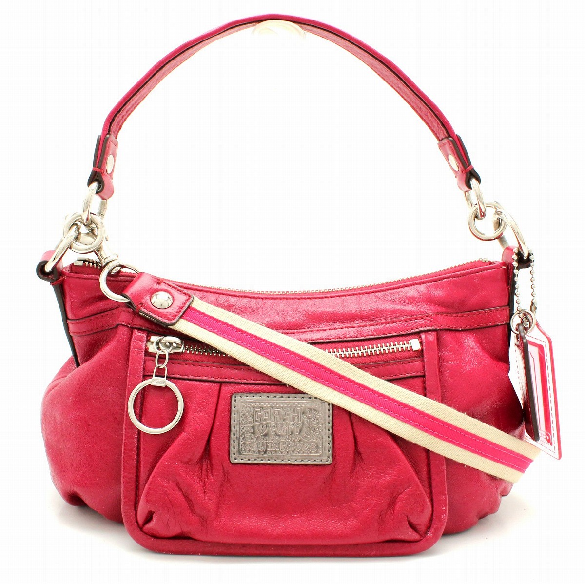 楽天市場】【バッグ】COACH コーチ ポピー 2WAY ワンショルダー