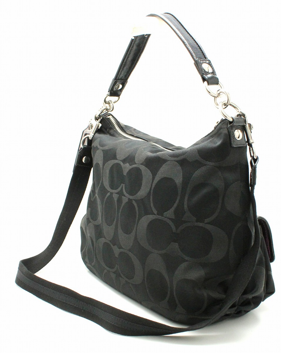 楽天市場】【バッグ】COACH コーチ ポピー シグネチャー 2WAY