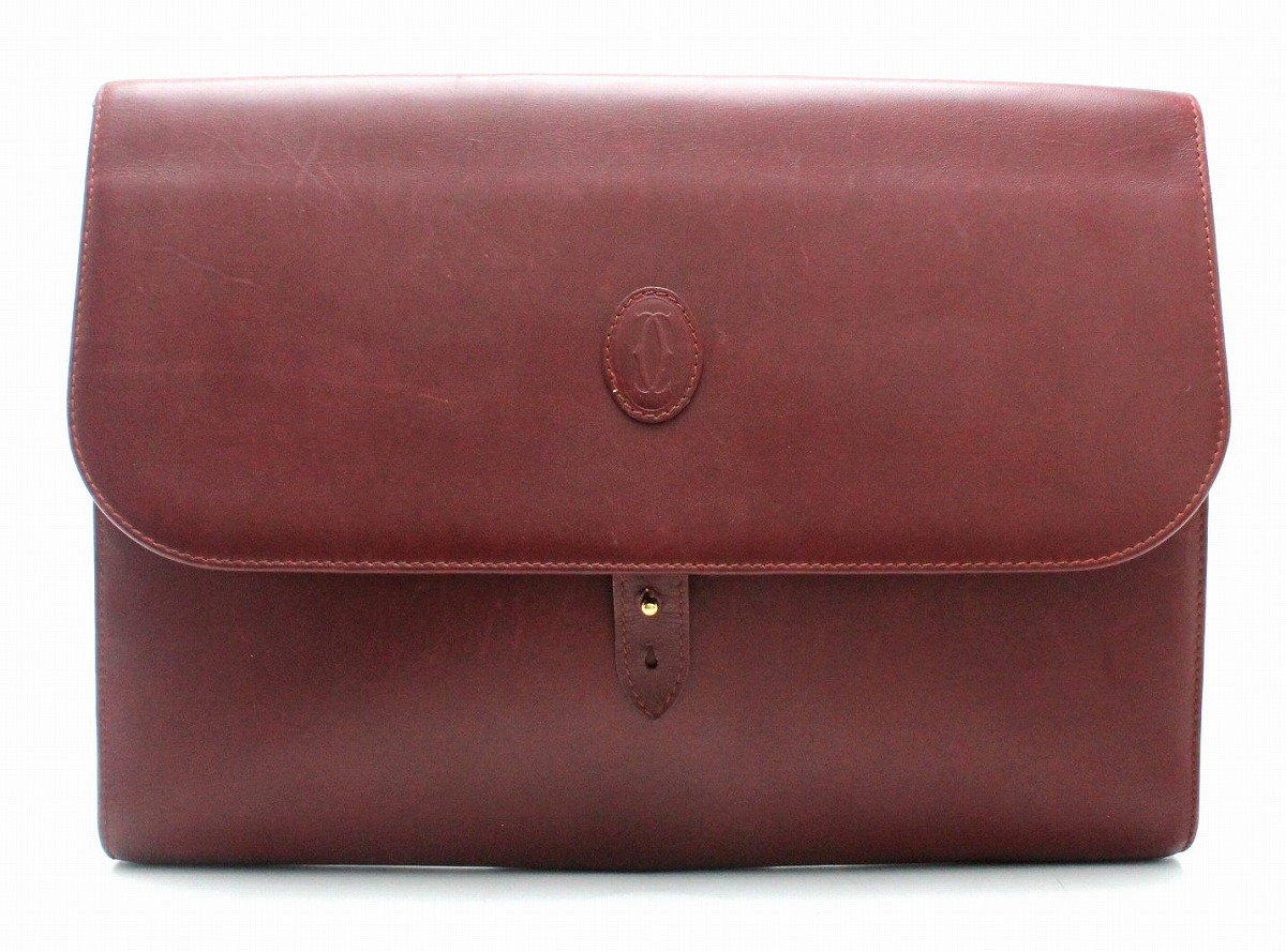 楽天市場】【バッグ】Cartier カルティエ マストライン クラッチバッグ