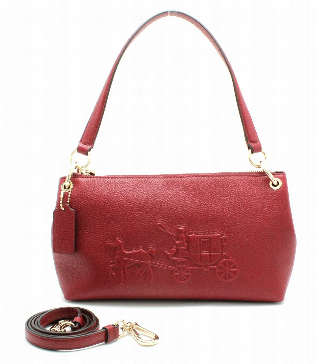 楽天市場】【未使用品】【バッグ】COACH コーチ エンボスド ホース