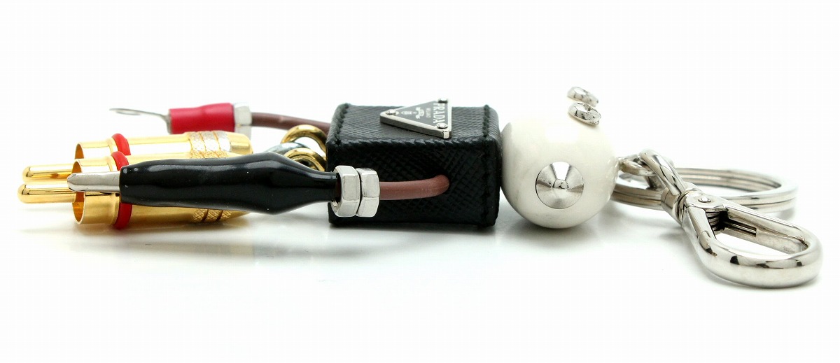 楽天市場】PRADA プラダ ロボット エドワード チャーム キーホルダー